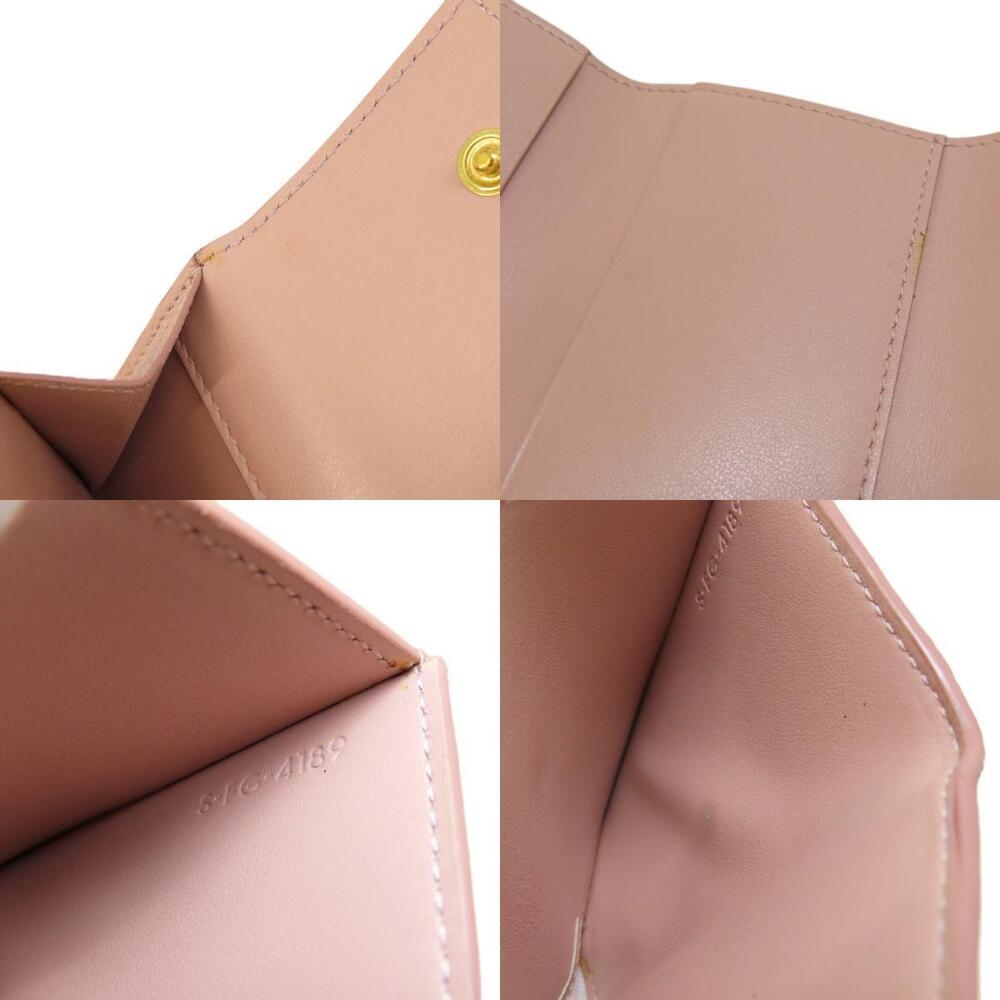 Celine Bifold Leather Logo Wallet - Picture 7 of 8